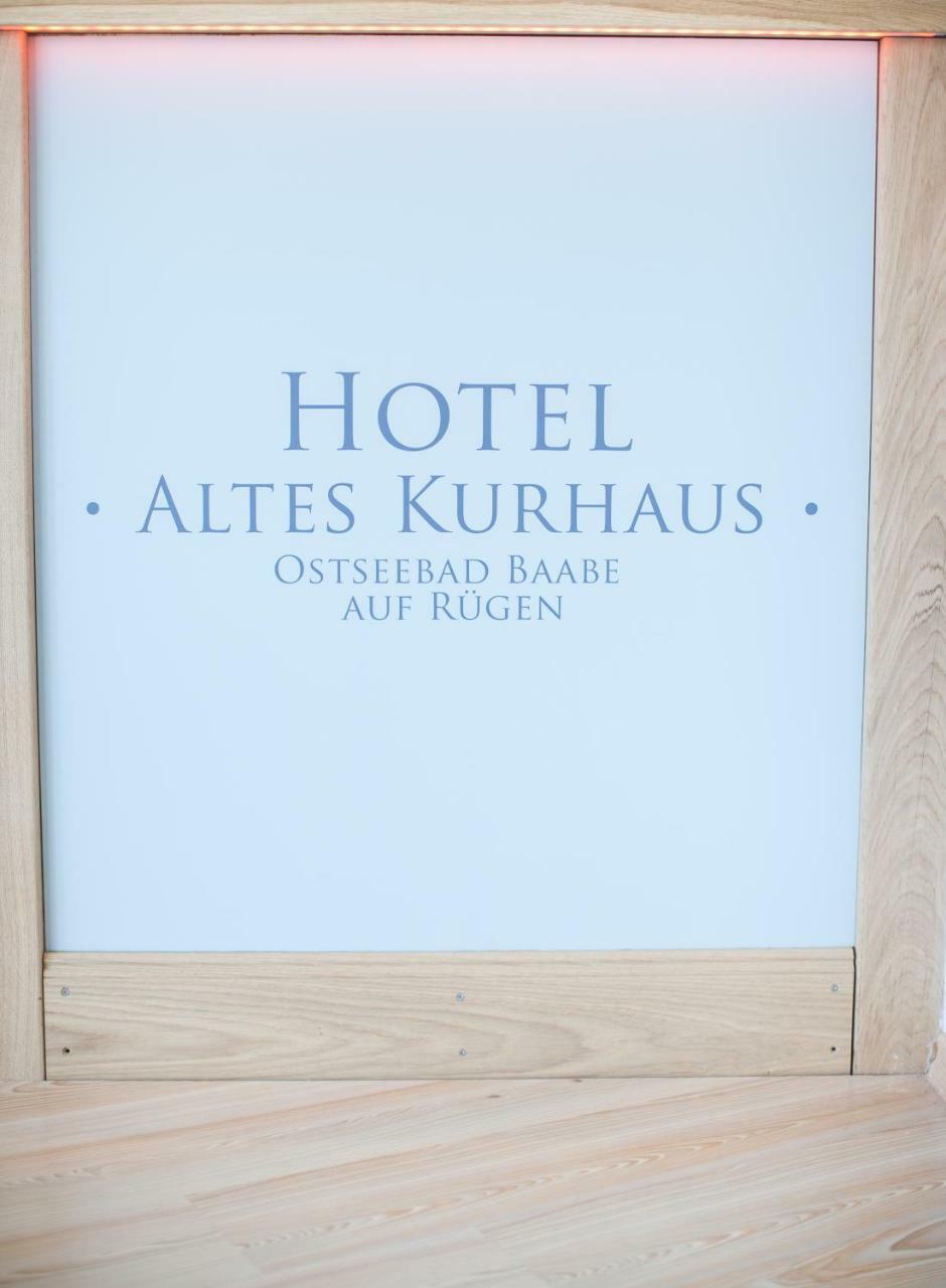 Hotel Altes Kurhaus Бабе Экстерьер фото